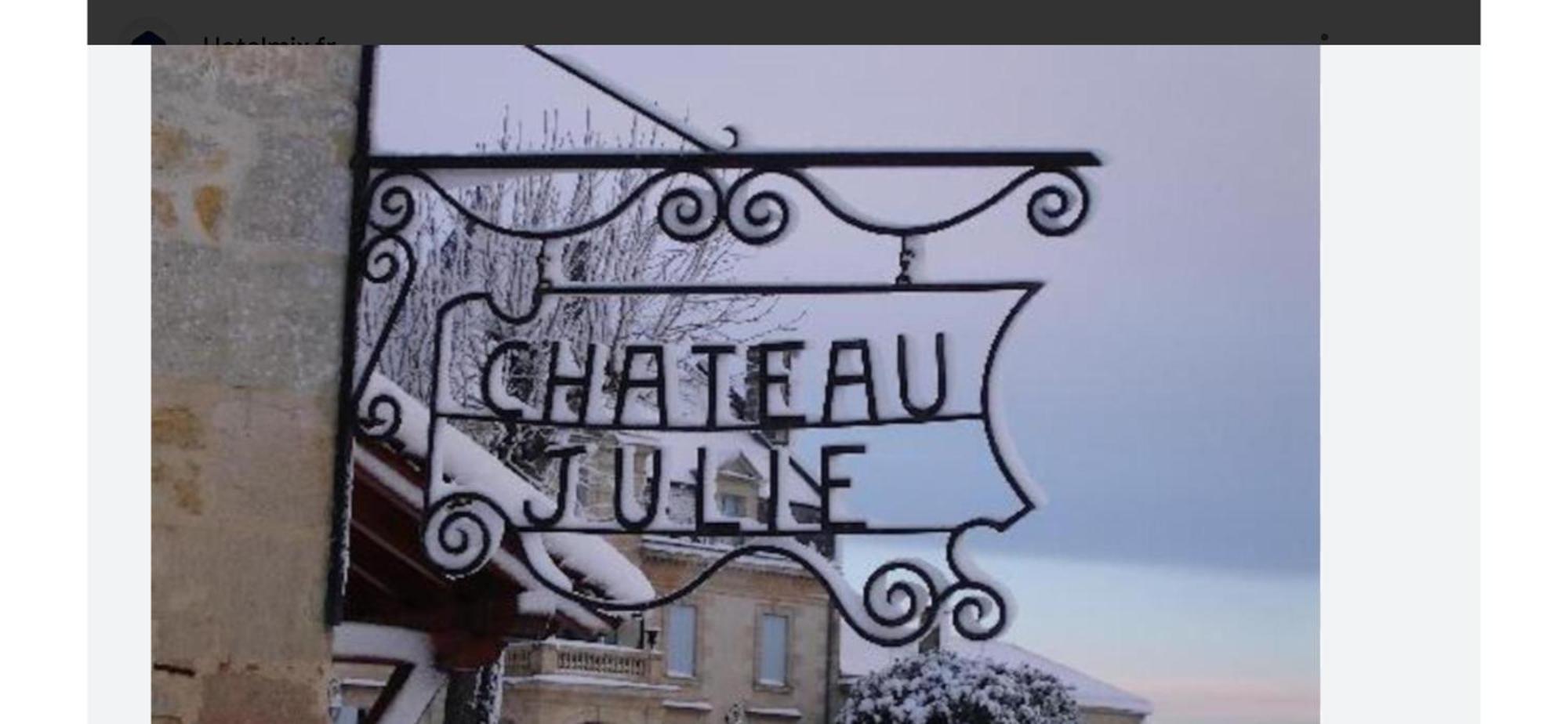 Fsp Chateau Julie Virsac Exteriör bild